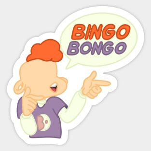 Bingo Bongo Sticker